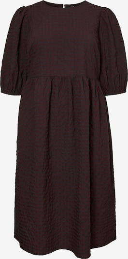 Vero Moda Curve Kleid 'Bine' en dunkelgrau / dunkelrot, Vue avec produit