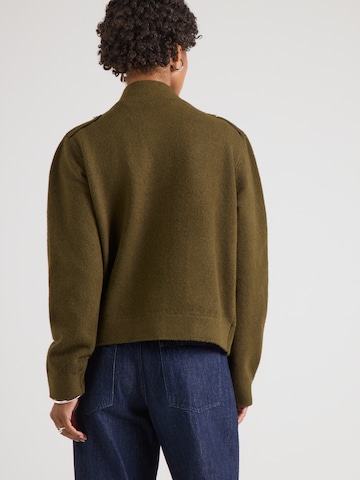 monari Knit Cardigan in Green