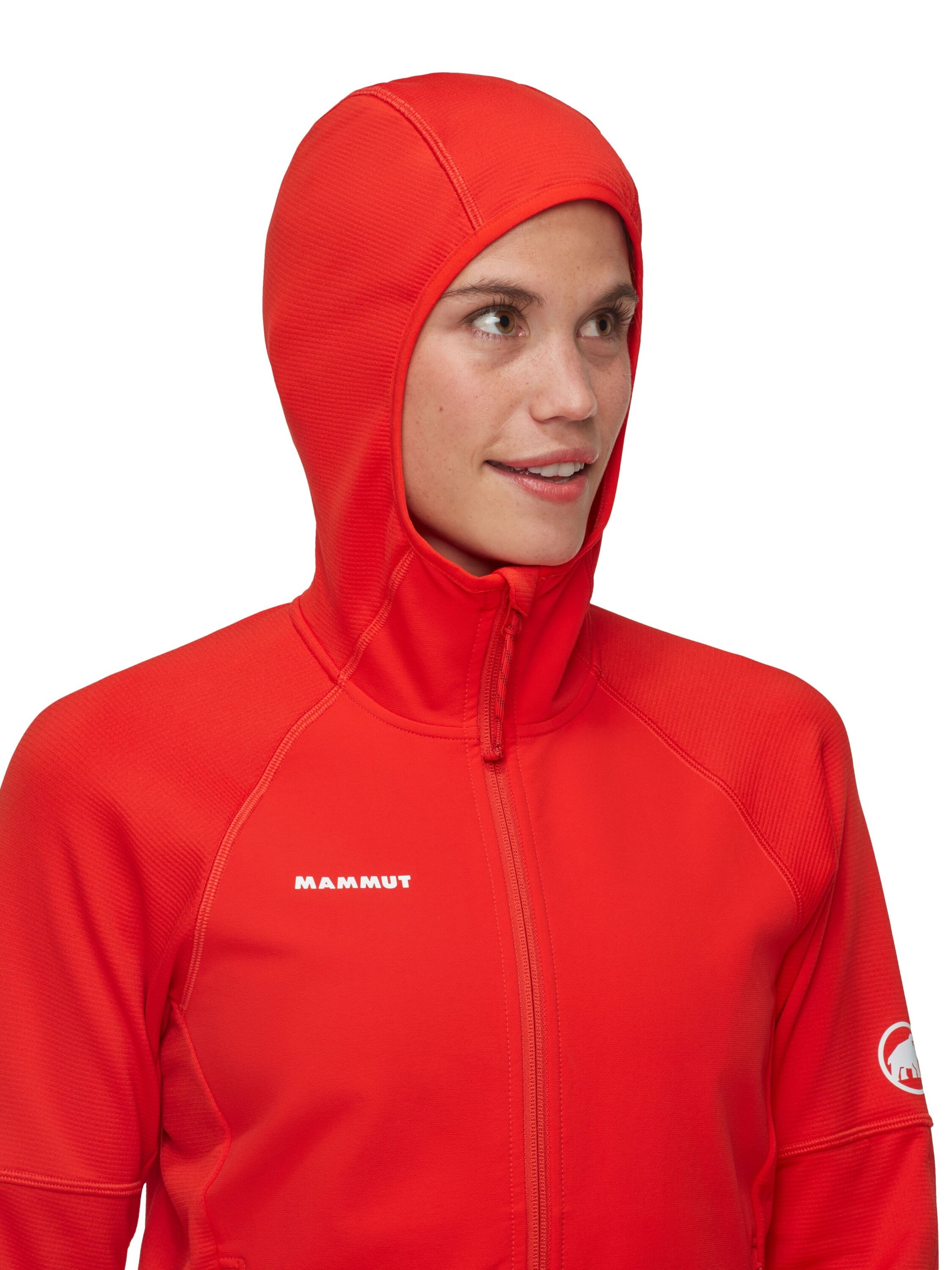 MAMMUT Funktionsfleecejacke 'Massone' in Rot