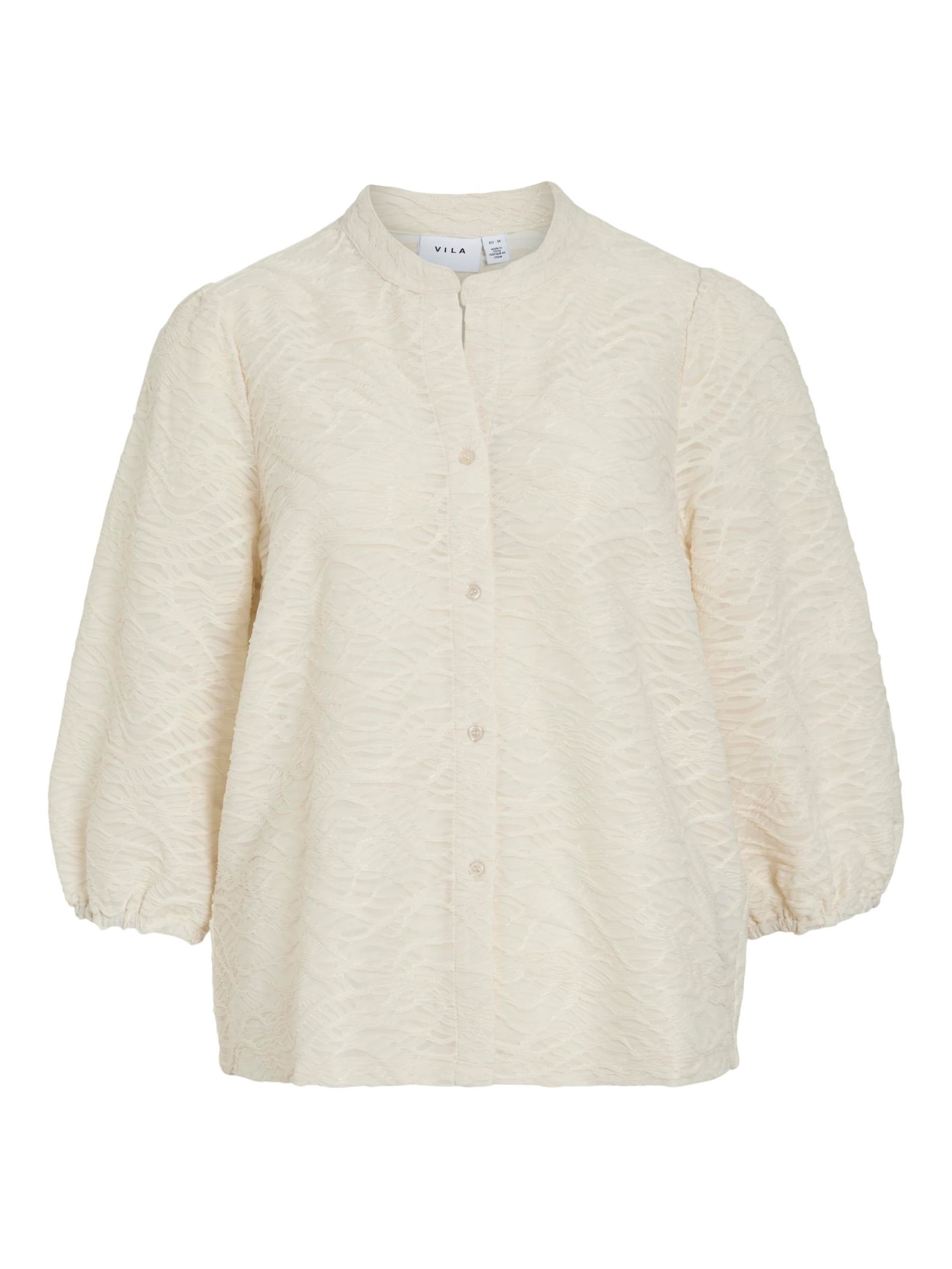 VILA Bluse 'VIFina' i grå: forside