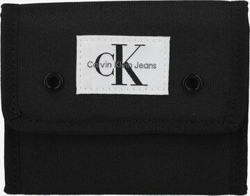 Calvin Klein Jeans Πορτοφόλι σε μαύρο: μπροστά