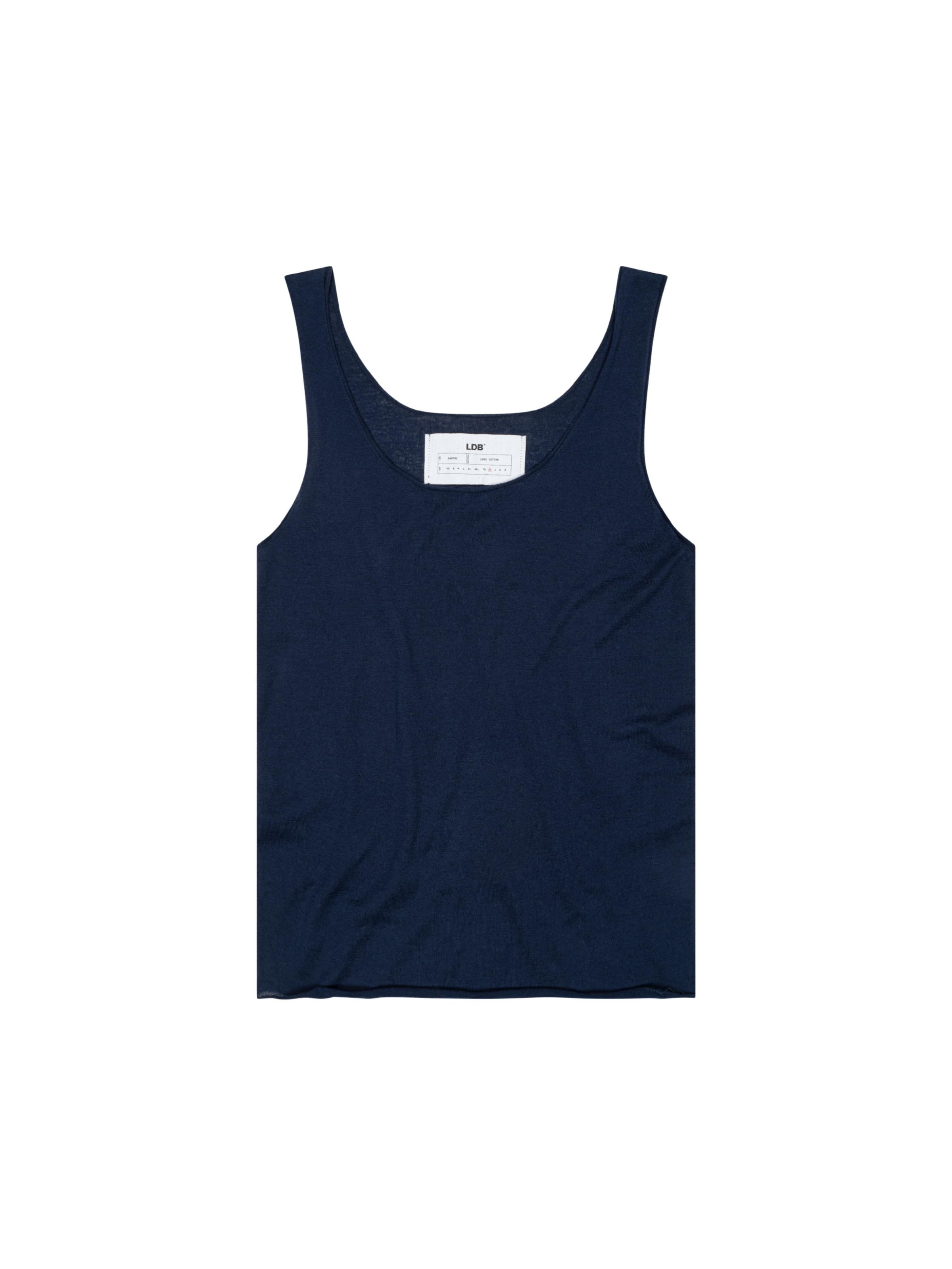 Haut 'Plume' LDB en bleu : devant