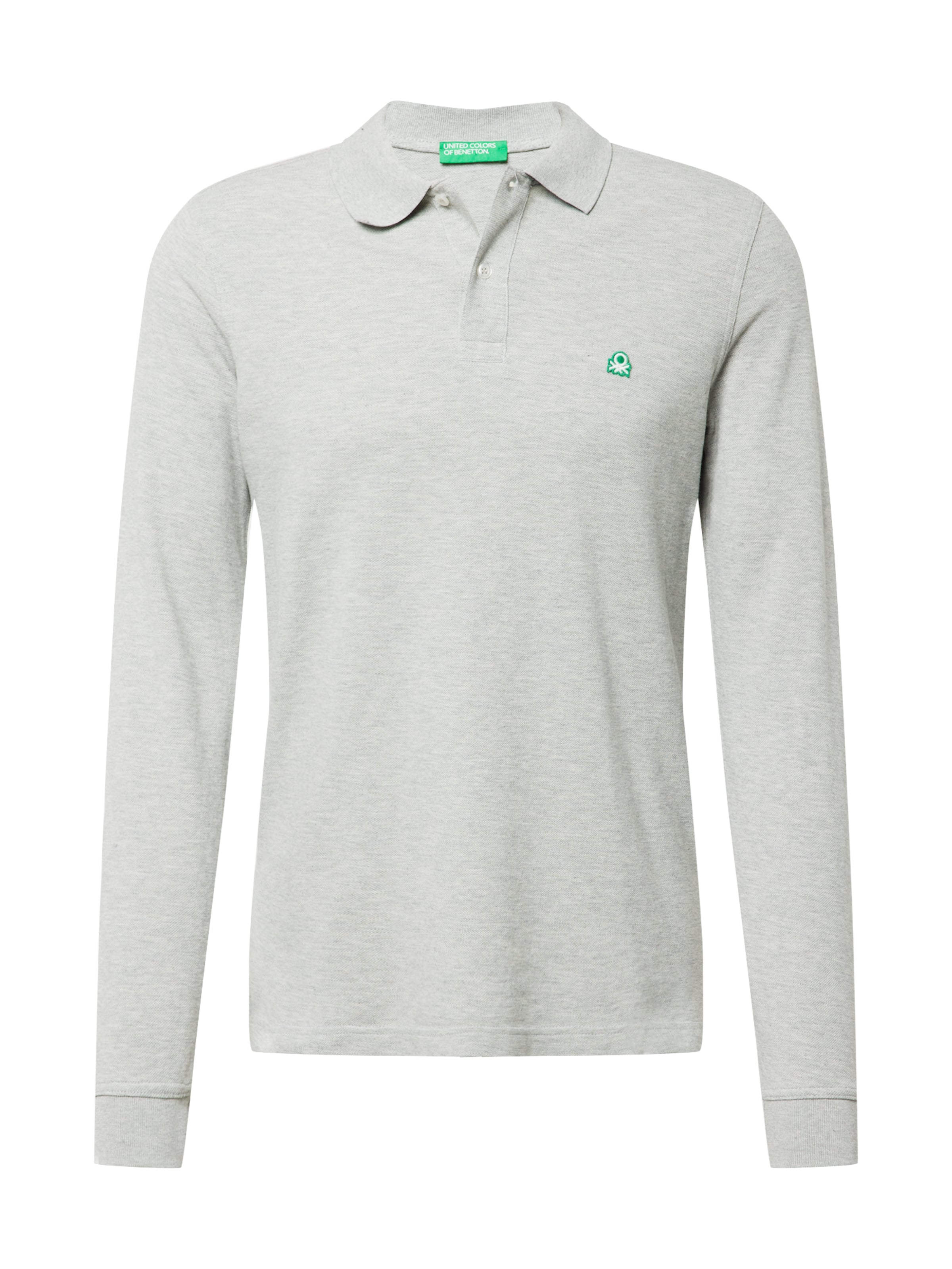 UNITED COLORS OF BENETTON Shirt in Grau: Vorderseite