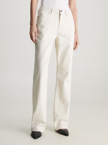 Calvin Klein Loosefit Jeans in Weiß: predná strana