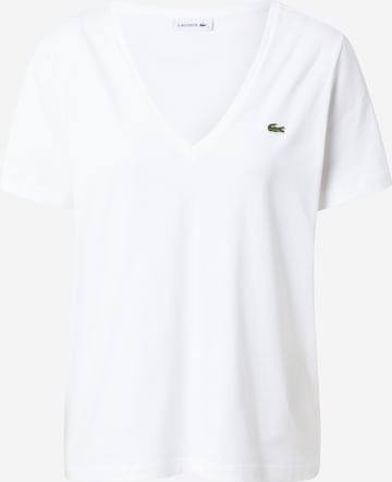 LACOSTE Koszulka w kolorze biały: przód