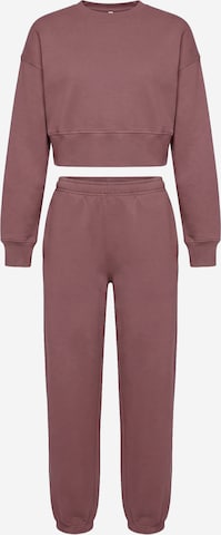Tuta da jogging 'Charlie' di studioselect in rosa: frontale