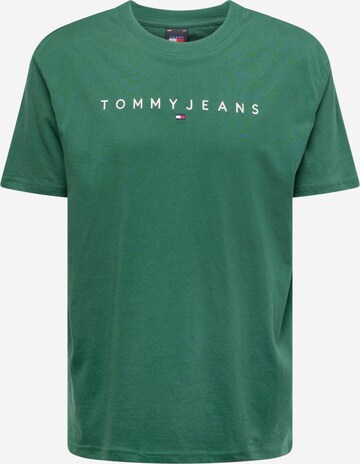 Tommy Jeans Shirt in Green: front