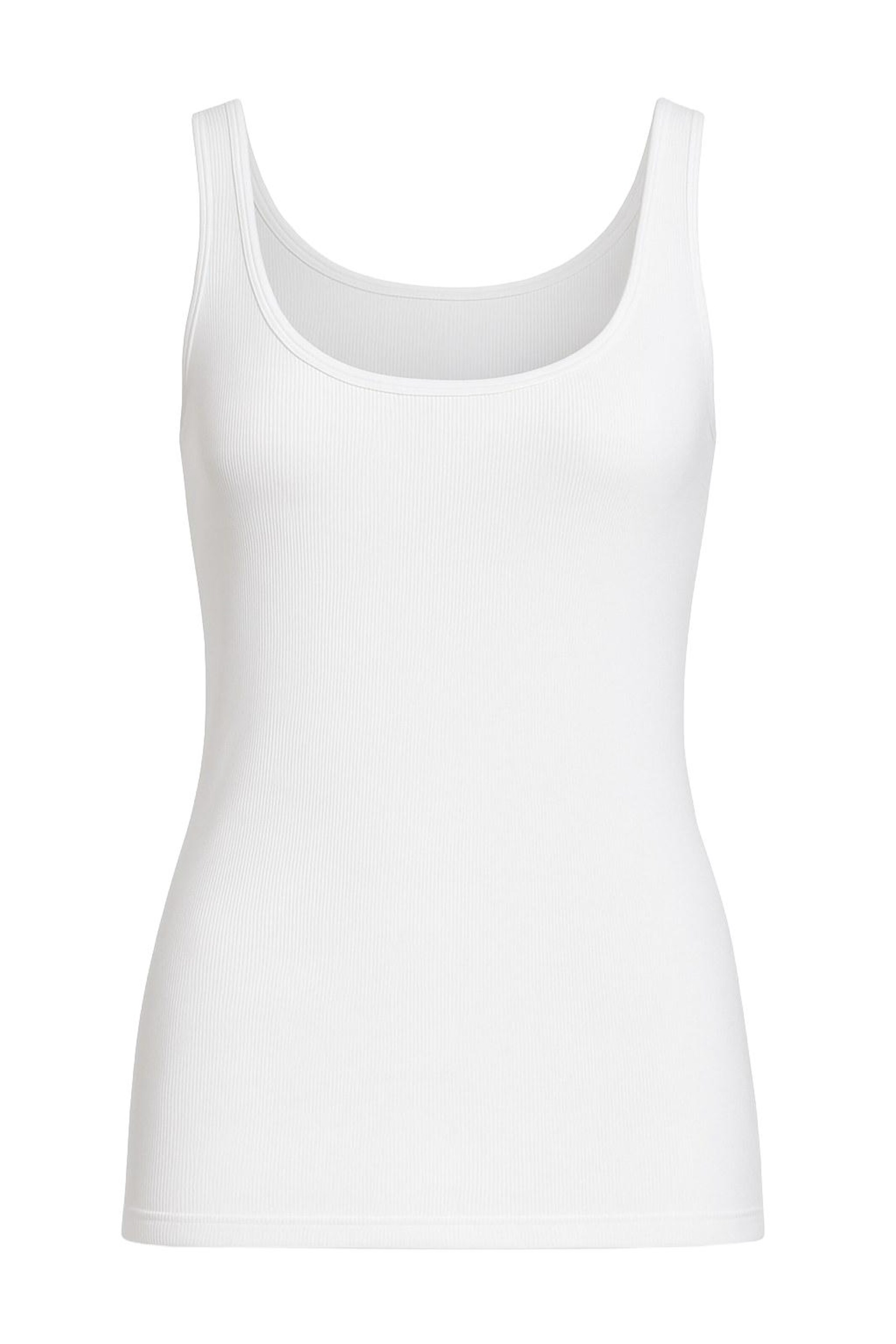 Blackspade Schlafshirt in Weiß: Vorderseite