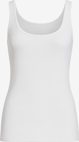 Chemise de nuit Blackspade en blanc : devant