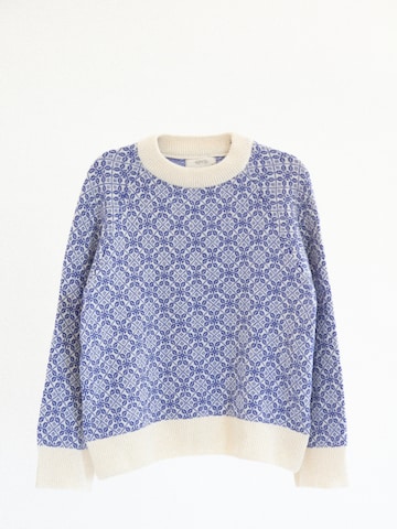 KOPYTO Pullover 'BARIBAL' in Blau: Vorderseite