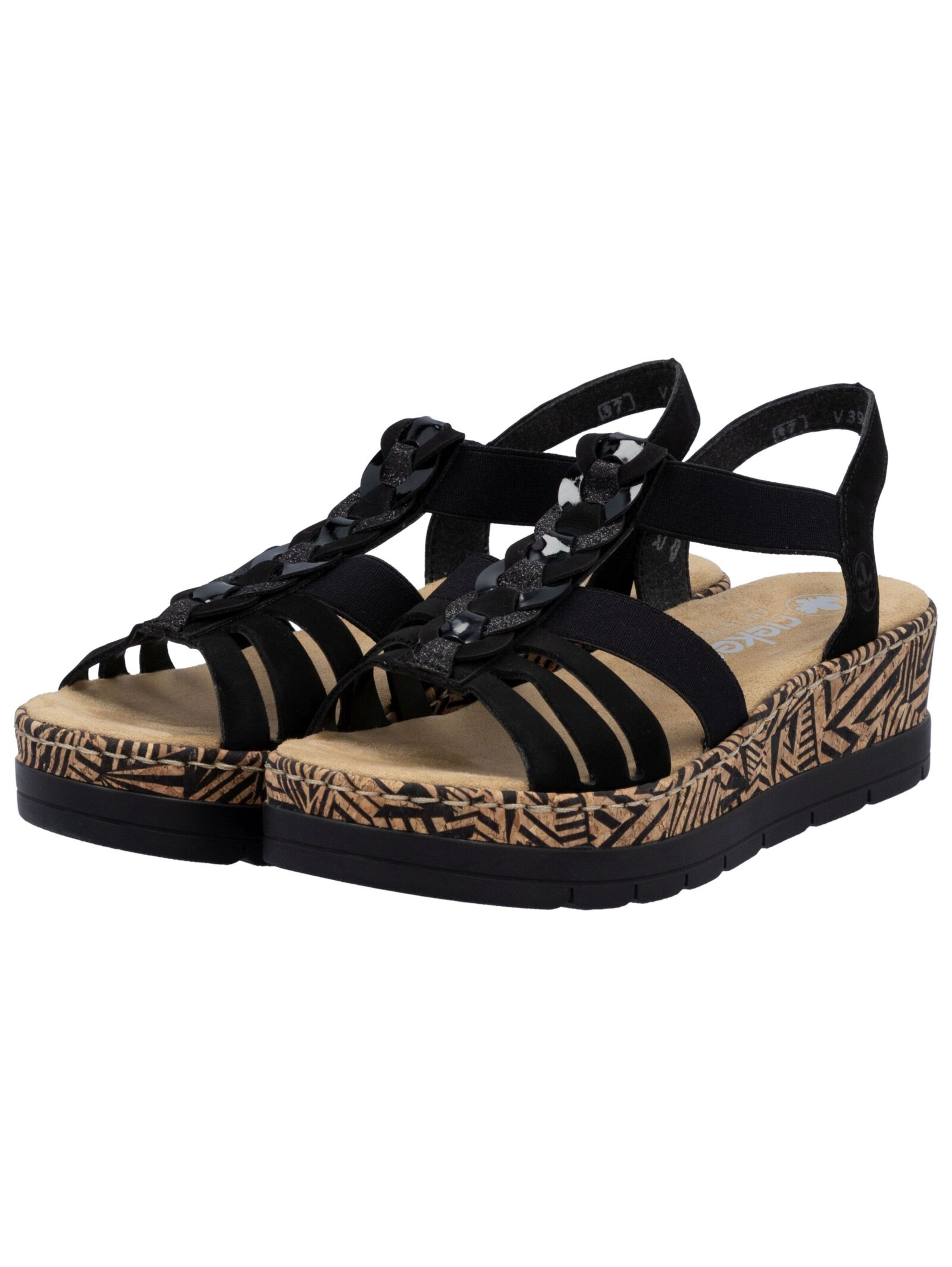 Rieker Sandal in Black