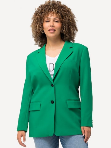 Ulla Popken Blazers in Groen: voorkant