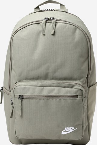 Nike Sportswear Backpack 'Heritage' in Green: front