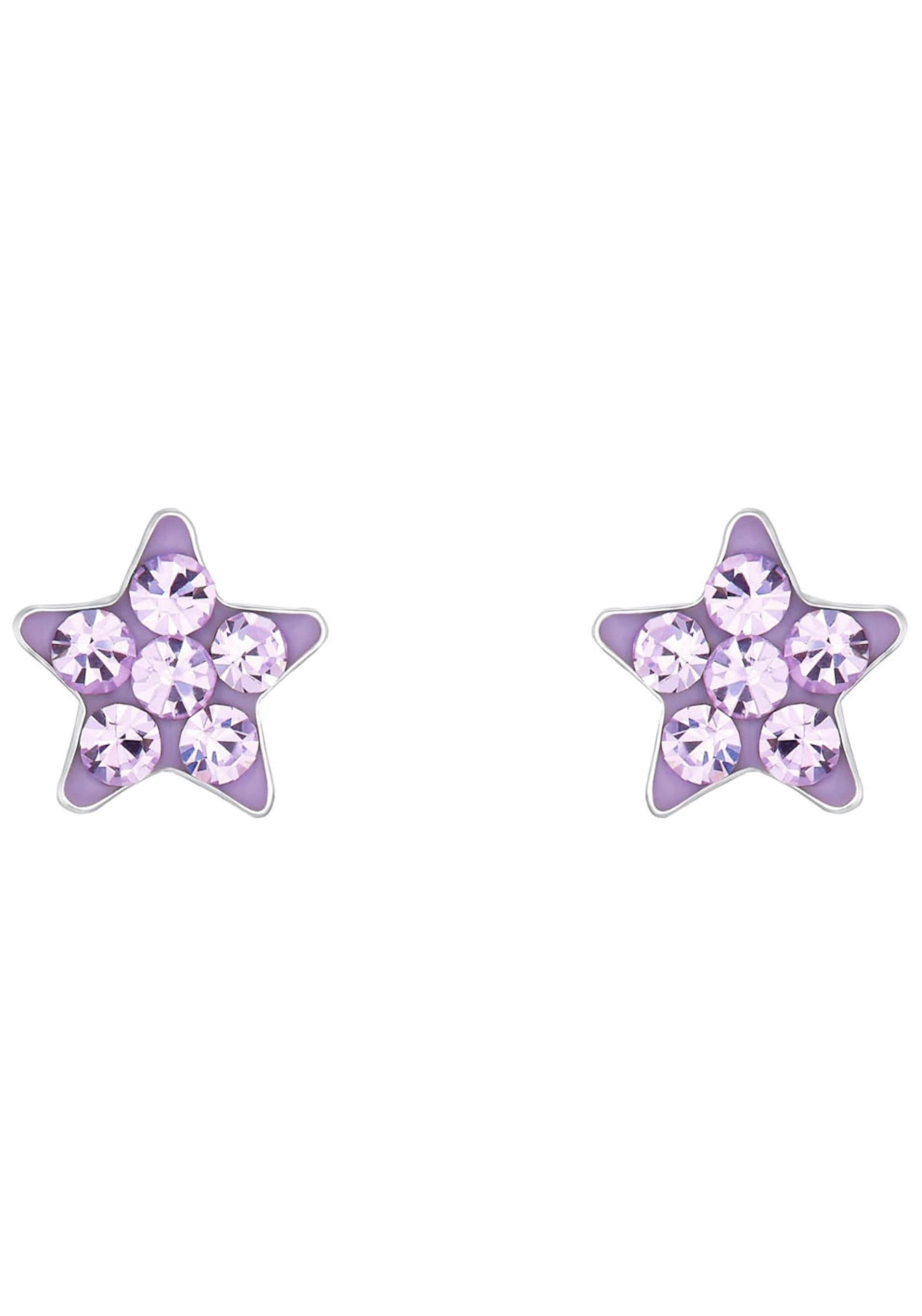 AMOR Earrings in Purple: front