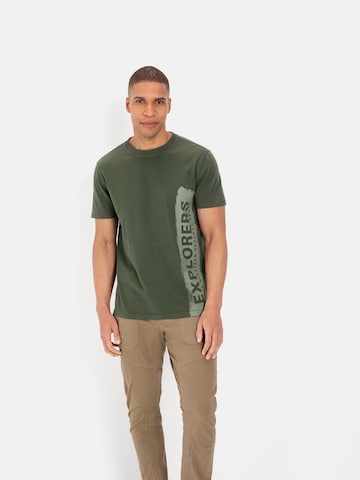 CAMEL ACTIVE T-Shirt in Grün: predná strana