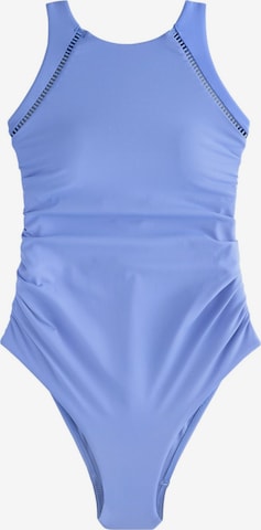 Next Bustier Uimapuku värissä sininen: etupuoli