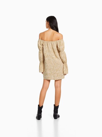 Bershka Dress in Beige