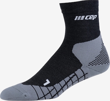 CEP Athletic Socks 'Light Hiking' in Black: front