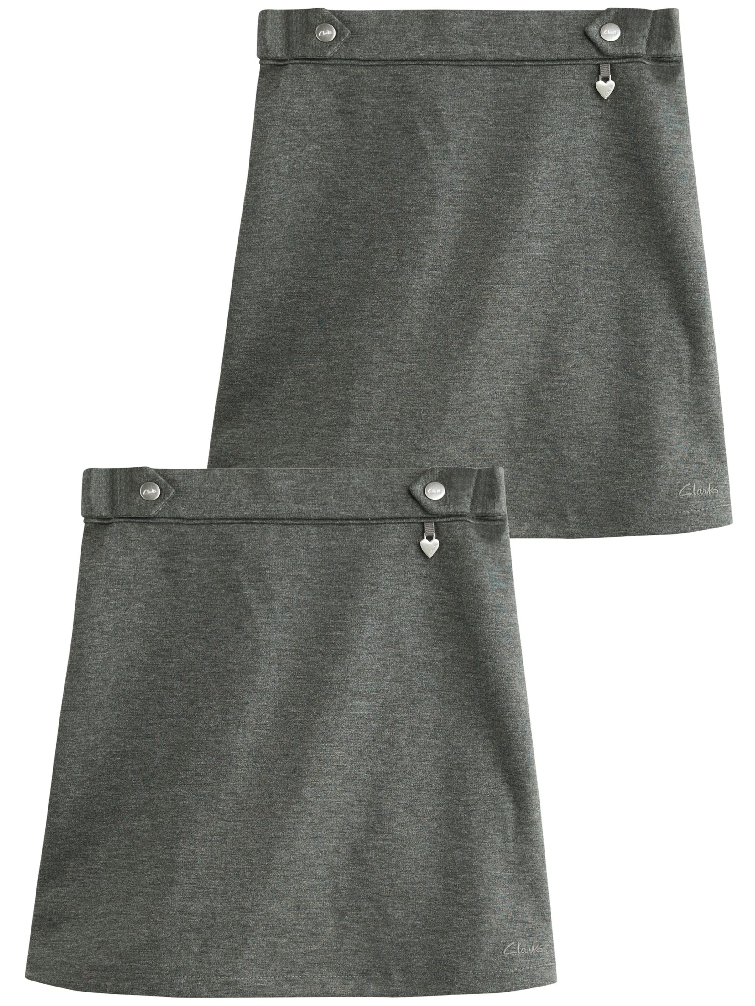 CLARKS Rock in Grau: Vorderseite