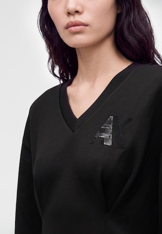 ARMANI EXCHANGE Obleka | črna barva