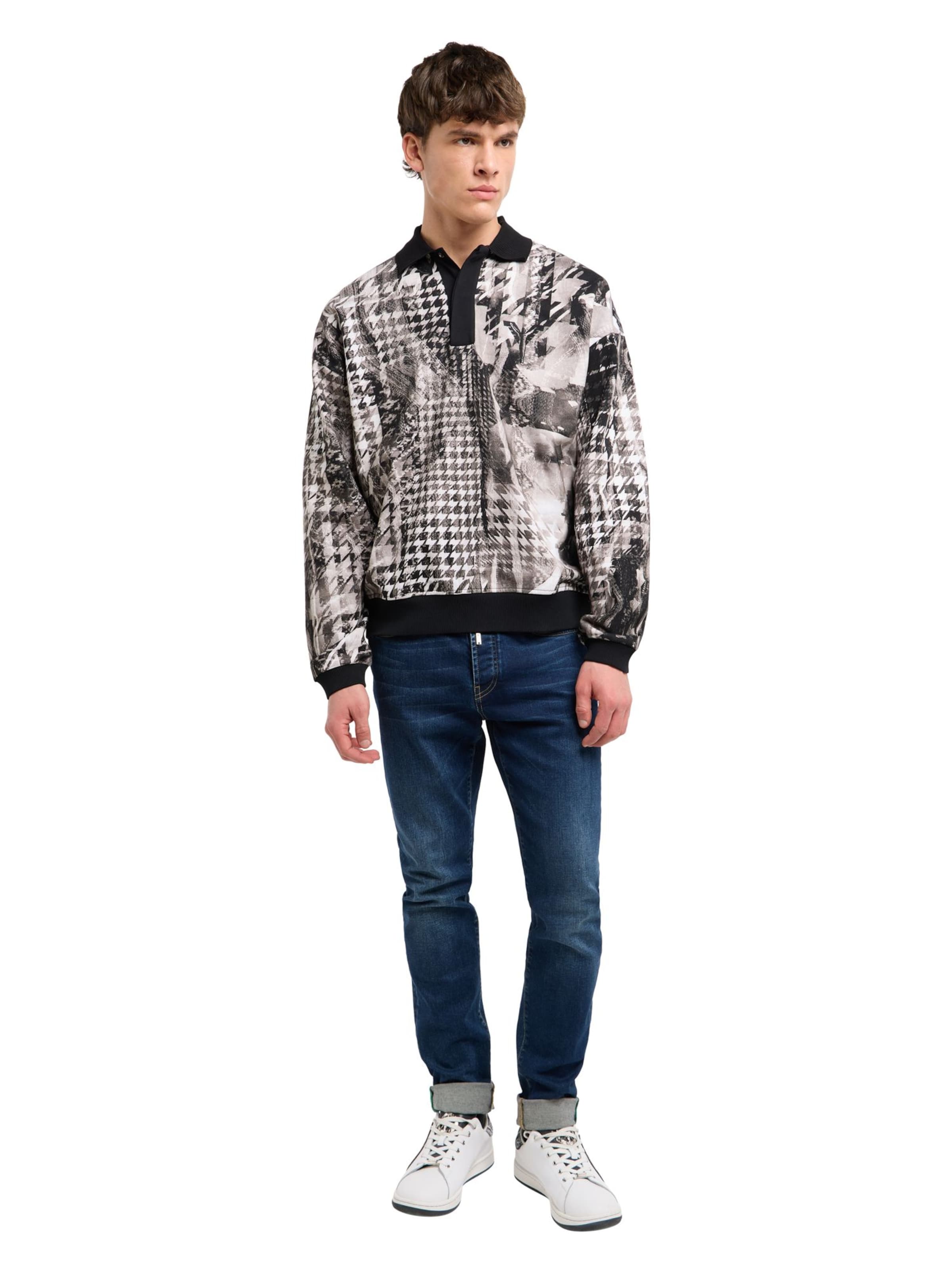 Sweat-shirt 'Felder' Carlo Colucci en noir