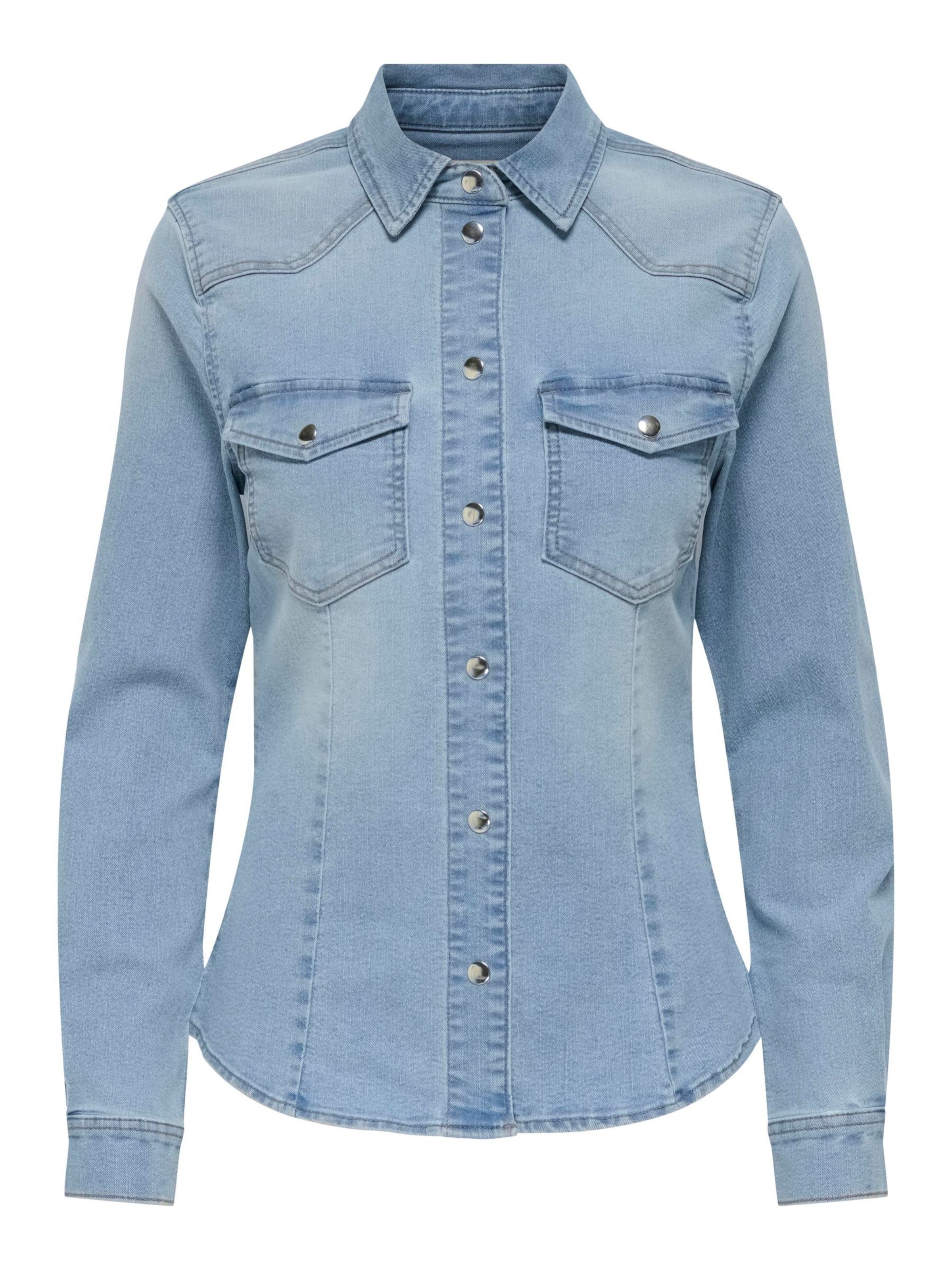 JDY - Blusa 'JDYMoon' en azul: frente