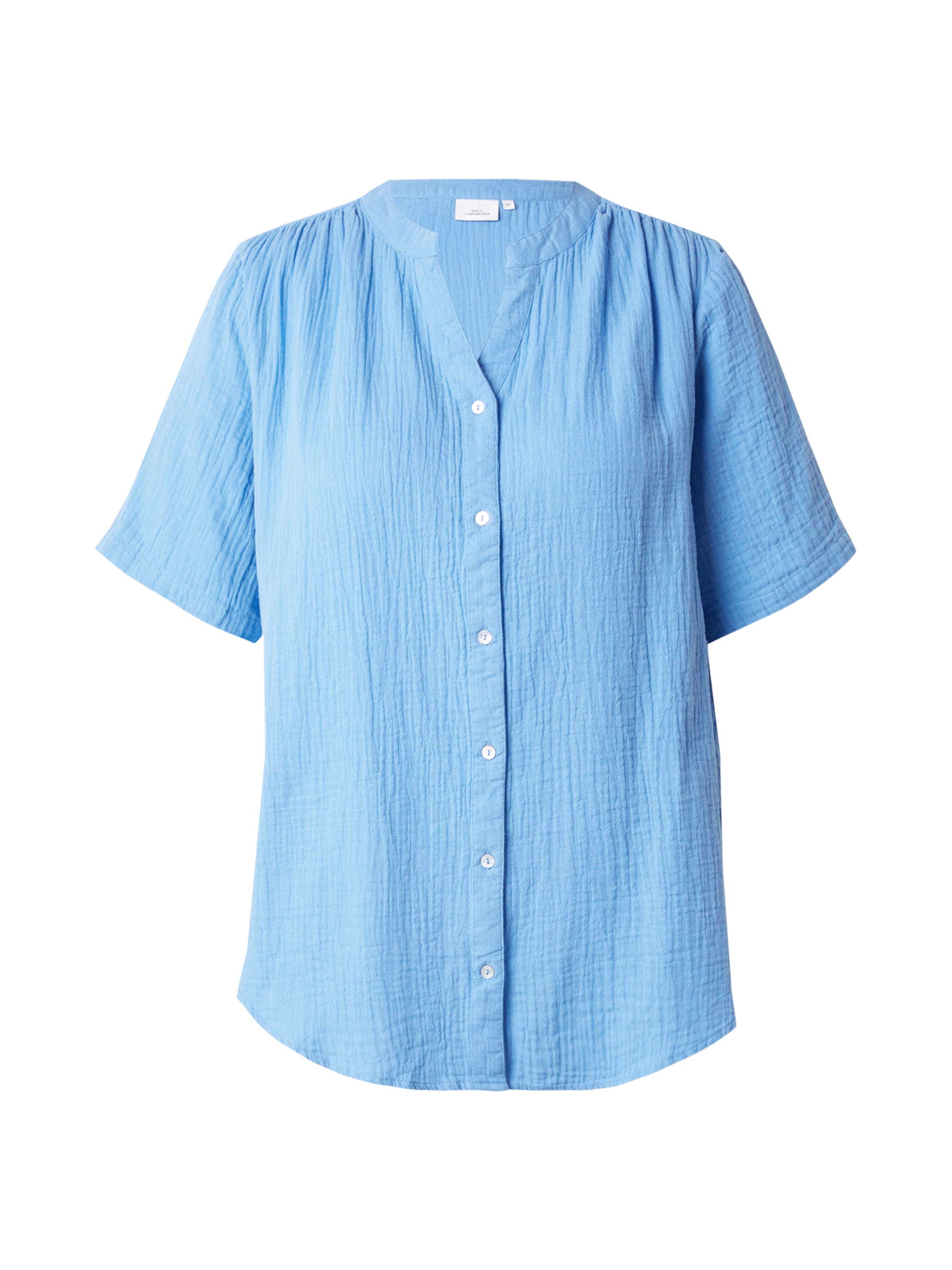 Chemisier 'CARThyra' ONLY Carmakoma en bleu : devant