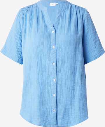 Camicia da donna 'CARThyra' di ONLY Carmakoma in blu: frontale