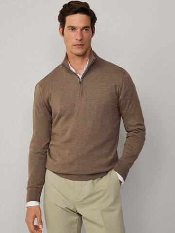 Hackett London Pullover in Beige: Vorderseite