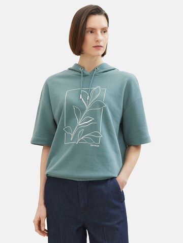 TOM TAILOR Sweatshirt in Groen