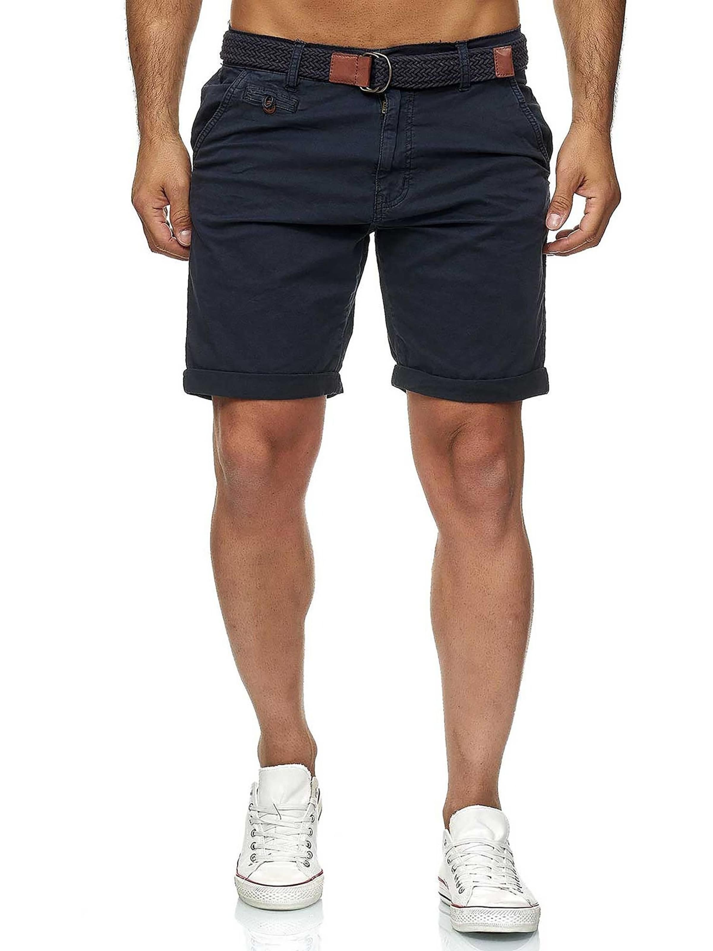 INDICODE Regular Hose 'Indicode Conor'‌‌‌‌‌‌‌ in Blau: Vorderseite