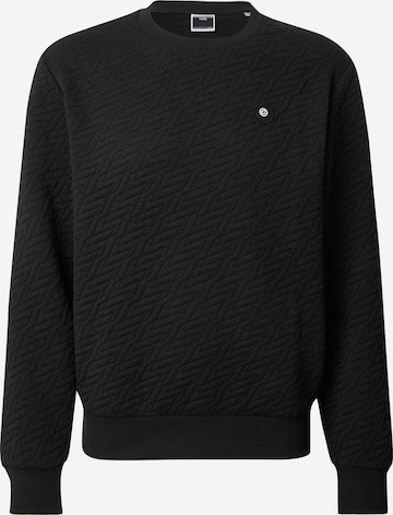 JACK & JONES Sweatshirt 'JCOGEO' in Schwarz: Vorderseite
