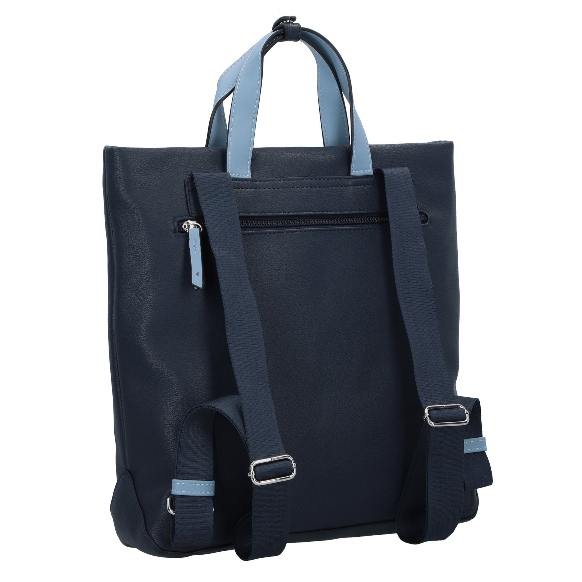 TOM TAILOR Rugzak 'Zena' in Blauw