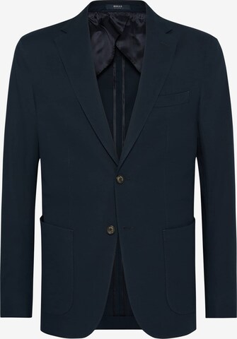 Coupe regular Veste de costume Boggi Milano en bleu : devant