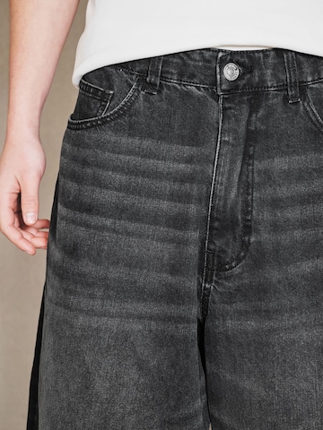 Baggy Jeans 'Jumbo Jort' di Next in nero