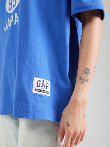GAP Футболка оверсайз в Синий