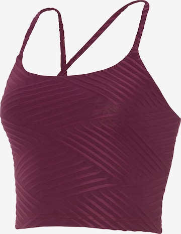 LASCANA ACTIVE - Top desportivo em roxo