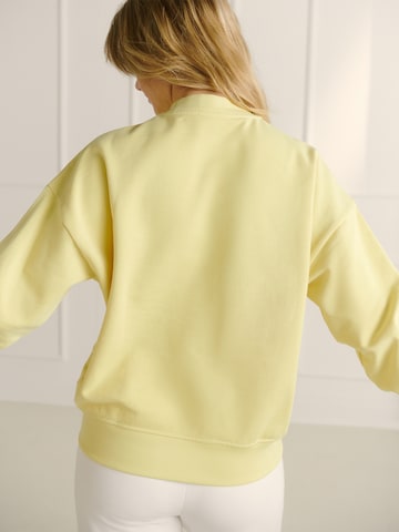 Guido Maria Kretschmer Women Sweatshirt 'Christine' in Yellow