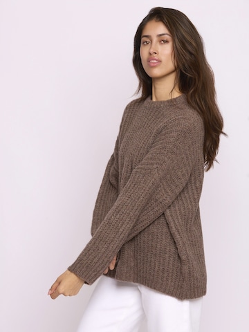 Lilavie Strickpullover ' Marisa ' in Braun