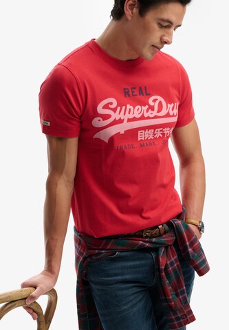 Superdry & Co T-Shirt in Rot