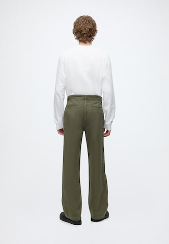 Regular Pantalon chino Calvin Klein Jeans en vert