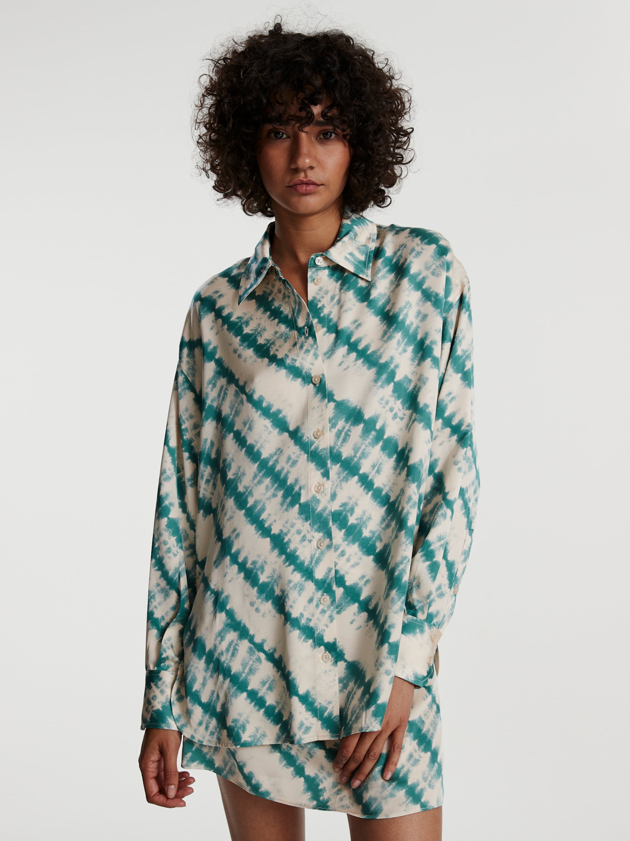 EDITED Producten Blouse 'Nika' Beige