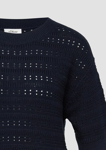 Pull-over s.Oliver en bleu