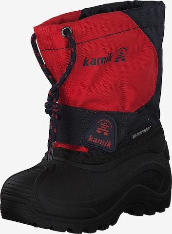 Kamik Snowboots 'Snowfox' in Rood: voorkant