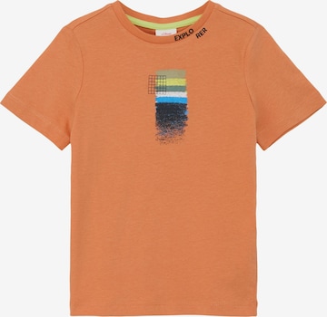 s.Oliver Shirt in Oranje: voorkant