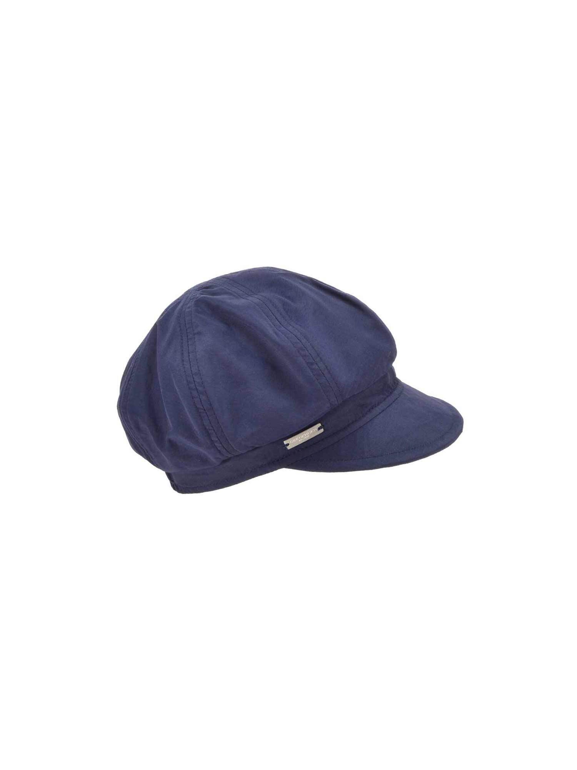 Seeberger Cap 'Cap'‌‌‌‌‌‌ in Blau: Vorderseite