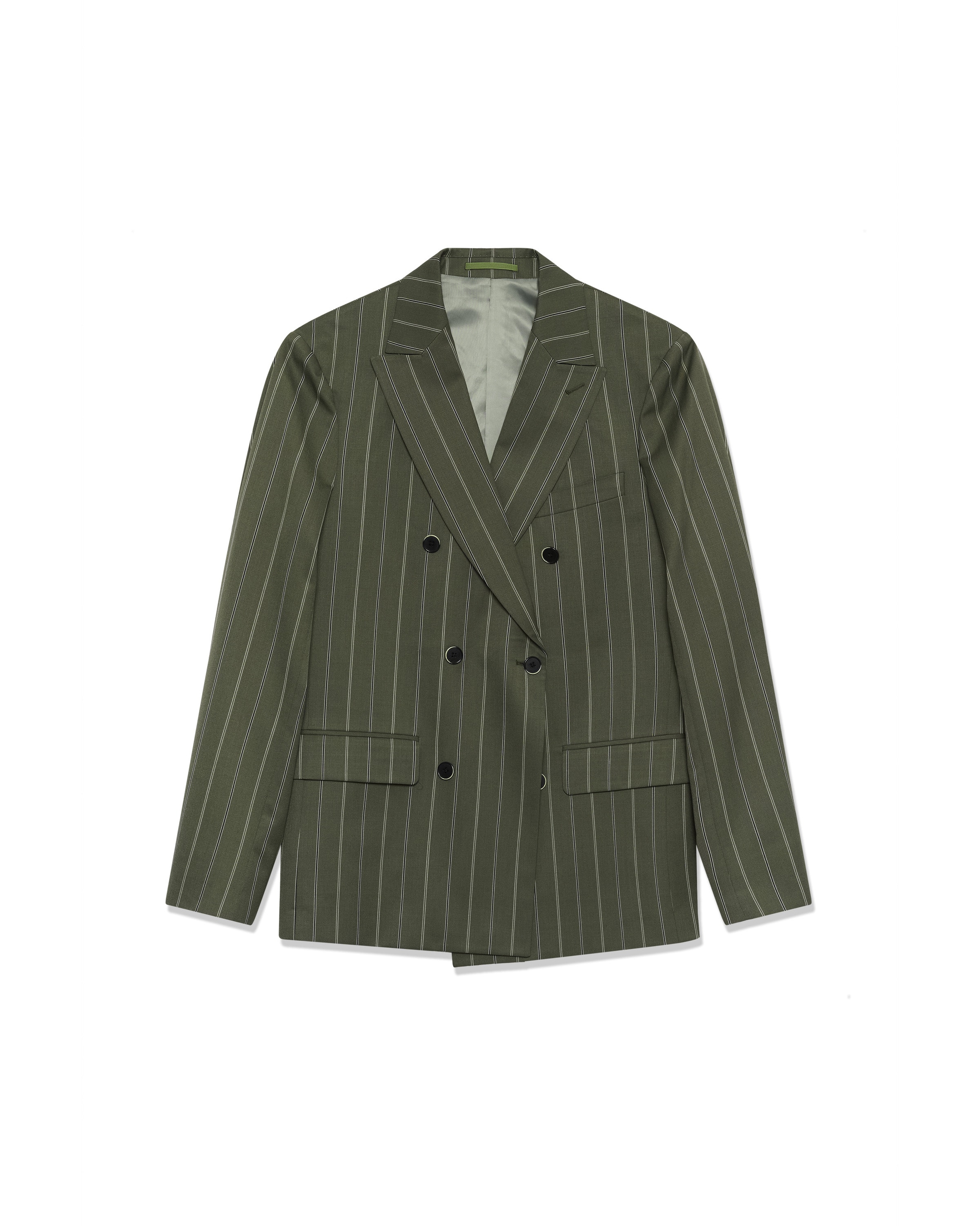 Matinique Veste de costume 'MAcharles' en olive / blanc, Vue avec produit