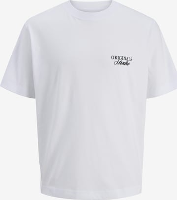 JACK & JONES Shirt 'JORNORREBRO' in White: front