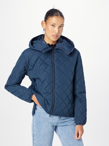 Derbe Jacke in Blau: Vorderseite
