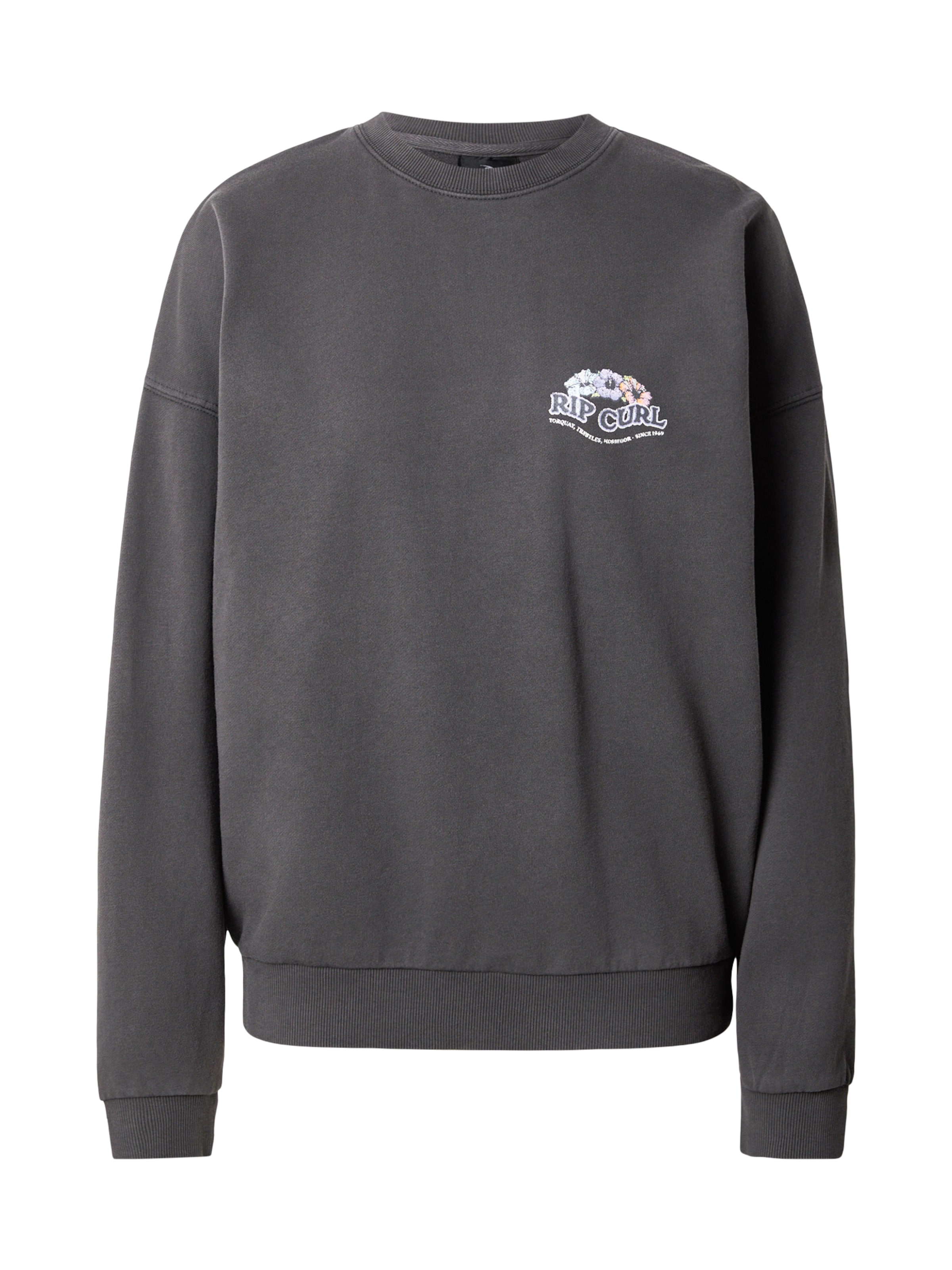 RIP CURL Sweatshirt 'BELLS HERITAGE' in Black: front